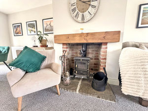 Living room fireplace- click for photo gallery